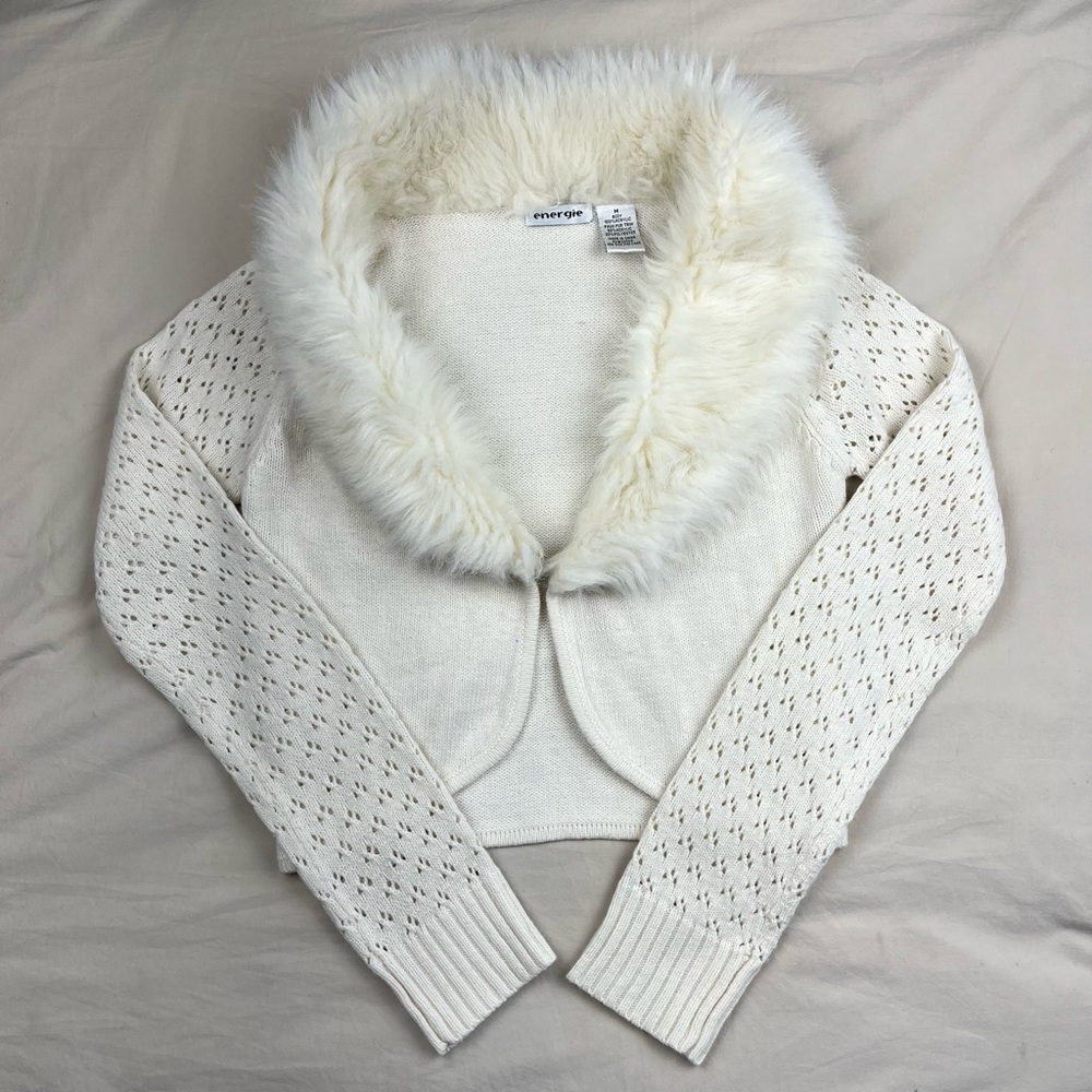 Y2K Cropped Cardigan